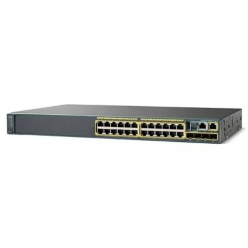 Коммутатор Cisco Catalyst WS-C2960S-24PS-L (некондиция, не работает PoE на 2 портах)